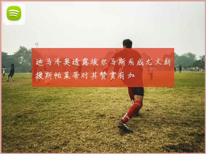 迪马济奥透露埃尔马斯或成尤文新援斯帕莱蒂对其赞赏有加